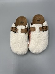 Rocket Dog Abel Faux Shearling Fur Clogs, Slip On Sandals Little Kid Sz 13 M
