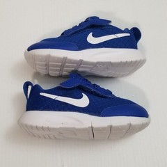 Nike Tanjun EasyOn Blue Hook And Loop Shoes Sneakers DX9043-401 Kids Size 6C