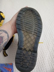 Dr. Martens Smiley Face Combat Boots