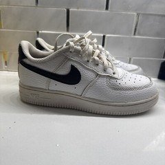 Nike Air Force 1 Low Triple White AF1 314193-117 Youth US Size 2Y Sneaker Shoes