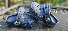Toddler Navy Blue Crocs Classic Clog Size C4 – Authentic