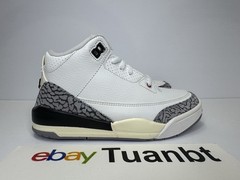 BRAND NEW Nike Air Jordan Retro III 3 GS Reimagined White Cement DM0966-100