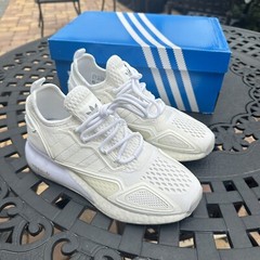 Adidas ZX 2K Boost J Cloud White Big Kid’s Athletic Shoes FW1910