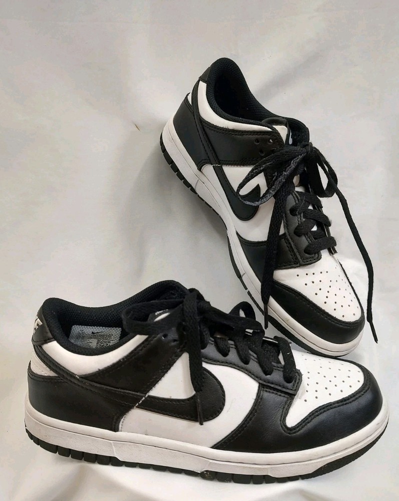 Nike Dunk Low Sneakers Panda Black White Low Top Shoes CW1590-100 Youth 5.5