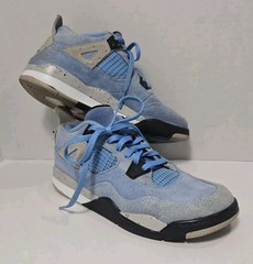 NIKE-AIR JORDAN-BQ7669-400-MID-UNIVERSITY BLUE-SUEDE-SHOES-YOUTH-SIZE 3Y