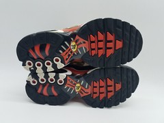 Nike Air Max Plus TN Script Swoosh (GS) Youth’s Sneakers Size 3.5 White