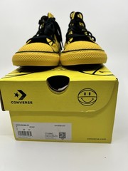Converse Chinatown Market CTAS Hi Cyber Yellow/Black 771256C Smiley Youth Size 7