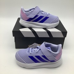 Adidas Duramo SL 2 EL I Toddler Running Shoes Purple Blue Size 9.5K JS2806 New