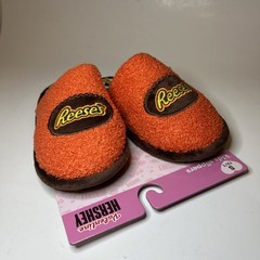 Valentine’s Hershey Reese’s Slippers House Shoes – Kids Size S 13/1