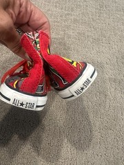 Converse Chuck Taylor All Star High DC Comics Robin High Top youths Sz 8