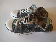 Converse Shoes Kids Teens Size 4 Chuck Camouflage Taylor All Star Sneakers