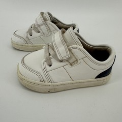 Carter’s Simple Joys Jesse White Navy Sneakers Baby Boy First Walker Size 5M