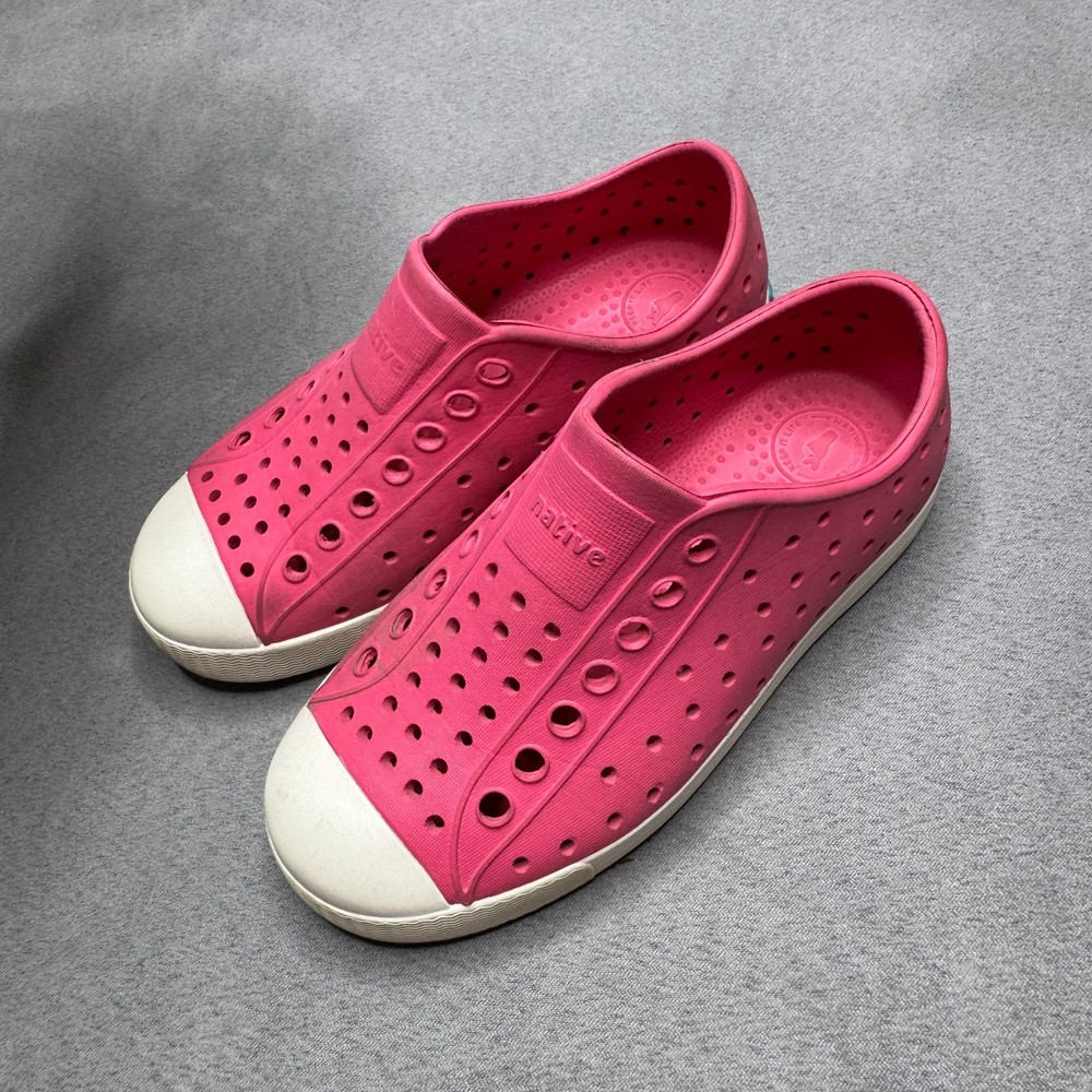 Native Jefferson Slip On Pink Casual Comfort Shoes Kids Size C11