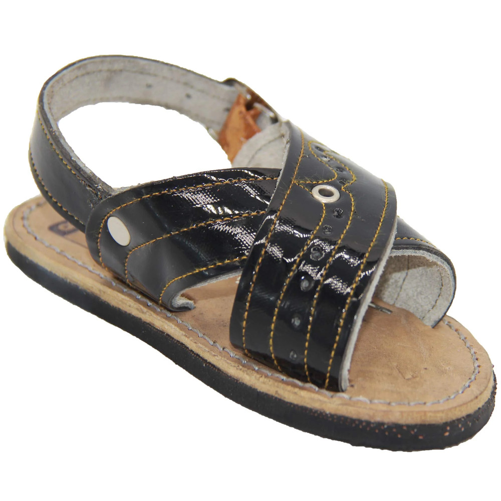 The Western Shops Kids Authentic Mexican Leather Huarache Sandal