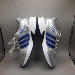 Adidas Kid’s HyperRun 3 Big Kids 4.5 Silver Black Blue D556