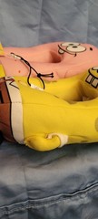 SpongeBob SquarePants Patrick Star & SpongeBob Plush Slippers Youth Size 11-12
