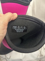 Muck Kid’s Rugged II Boot – Black/Pink Winter Boot Insulated Toddler Size 8 Girl