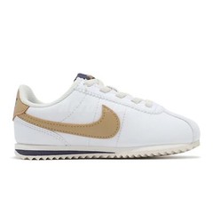 Nike Cortez Easyon PS White Brown Purple Kids Preschool Casual Shoes DM0951-109