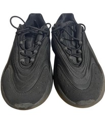 Adidas Originals Ozelia Triple Black Carbon Kids Size 4 HO3131 Chunky Sneaker
