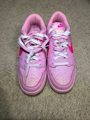 Nike Dunk Low GS Triple Pink Barbie DH9756-600 Size 7Y