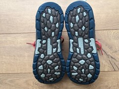 Big Kid’s Merrell Capra Mid Turquoise Waterproof Hiking Boots Size 7