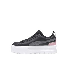 PUMA Mayze Sweater Weather Platform Lace Up Youth Girls Size 5.5 M Sneakers Cas