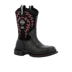 Muck Boot Chore Western Round Toe Pull On Boys Black Casual Boots MCHWC02
