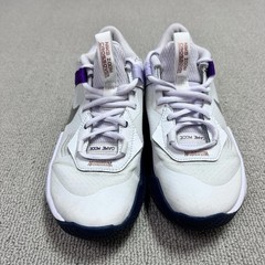 Nike Air Zoom Crossover Sneakers White Purple Size 5.5Y