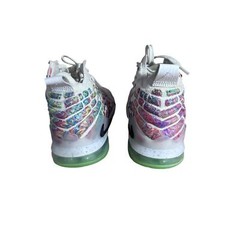 Nike LeBron 17 Air Command Force White Black Multi-Color Size 6.5Y BQ5594-100