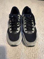 Nike Air Max Systm (GS) Black Gray Gold Unisex Kids Athletic Shoes 6Y