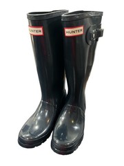 Hunter Original Kids‘ Classic Rain Boot (Little Kid/Big Kid) Navy 4 Big Kid M