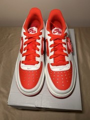 Nike Air Force 1 Low GS Valentines White Pink Red Hearts Youth 5.5Y Womens 7