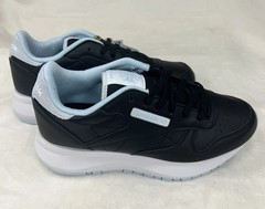 Reebok Classic Leather SP Junior Running Shoes Youth US 5.5 Black Blue White