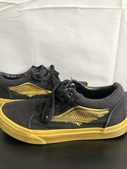 Harry Potter Vans Golden Snitch I Open at the Close Shoes Gold Black Kids Sz 3.5