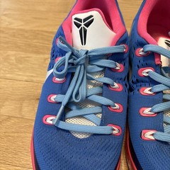 Nike Kobe 9 IX Hyper Pink Cobalt Blue Shoes Size Youth 6Y Womens 7.5 653593-600