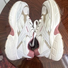 Reebok Classic Kids Mesh Lace-Up Sneaker White Pink Beige US 7 EU 37.5 MPN