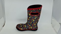 Bogs Kids Rainboot Camping Patches, 4 M Big Kid
