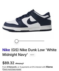 Jordans, Dunks Low Unisex Kids Leather & Football Cleats