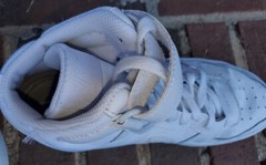 ☆NIKE☆AIR FORCE 1☆YOUTH SZ.7☆CD7782-100●White On White●Clean &In Great Condition