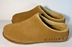 SOREL Lanner Ridge II Camel Brown Slippers 1929651 Size 4 Youth NEW in Box