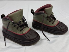 Nike ACG Boots 8 C – Woodside 2 High TD Black Tea Shoes Kids Toddler 524874-236