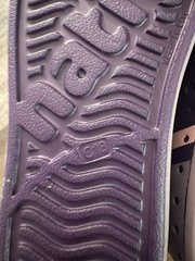 Native Jefferson Block Kids Size 13 Purple Shoes