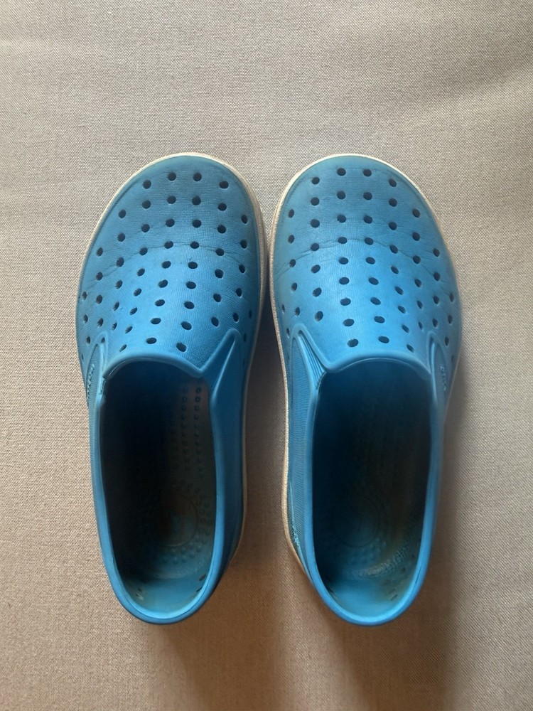 Natives Miles Children’s Unisex Shoe, Light/Medium Blue, Size C11