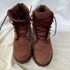 Timberland 6-Inch Premium Kids Brown Leather Insulated Lace-Up Boots US 4