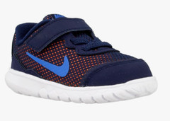 Nike- Flex Experience-Black/Blue/Orange-Young Boy- Size 8c