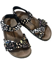 Birkenstock Black Colorful Rio Kids Magic Stone Sandals C13