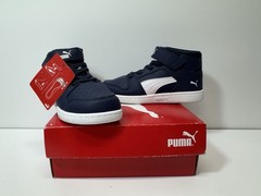 Puma Navy Blue High Tops Size 10c