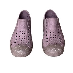 Native Shoes Mauve Slip On Sneakers J2 Kids Size 2 Lightweight Casual Shoes