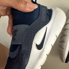 Nike Kids Flex Runner 4 Navy Midnight Navy / Blue Void Size 13 Big Kid