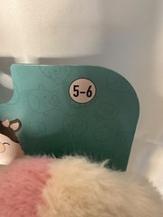 FuzzAMallows Squishmallows Cat Face Slip-On Slippers Faux Fur Kids 5-6